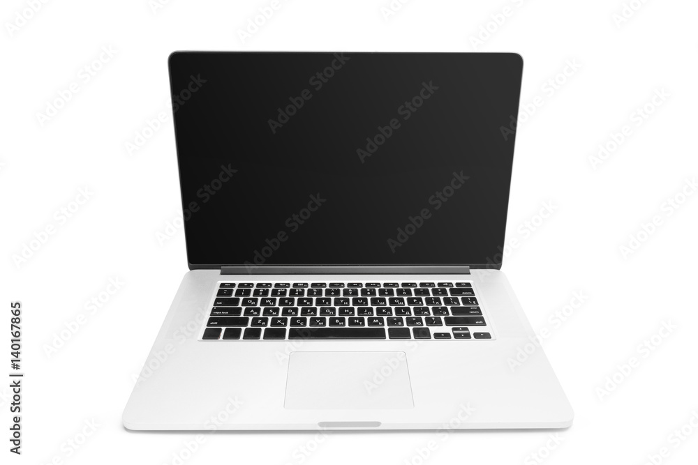 laptop isolated on white background laptop isolated on white background