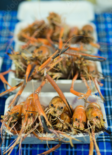 Grilled shrimp