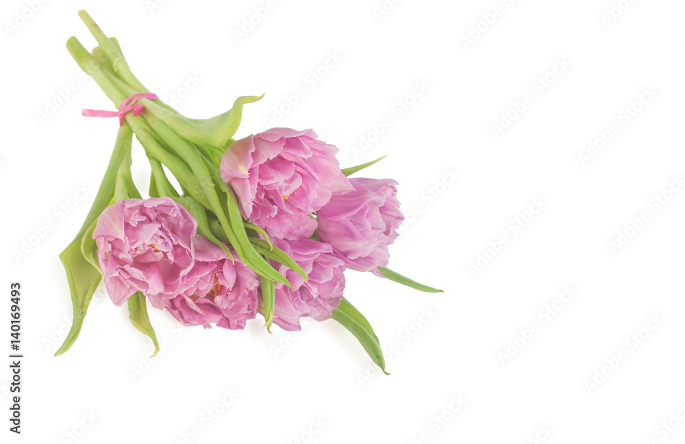 Small bouquet of pink tulips Small bouquet of pink tulips