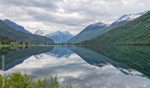 Oppstrynsvatnet lake, Norway.