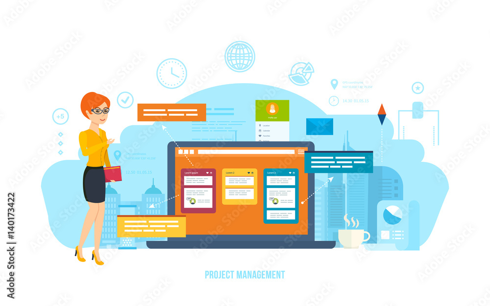 Project management, time management, setting goals, business processes, control, motivation.
