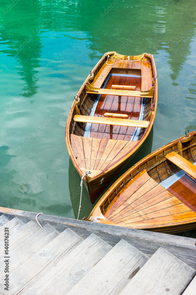 Obraz premium Braies lake