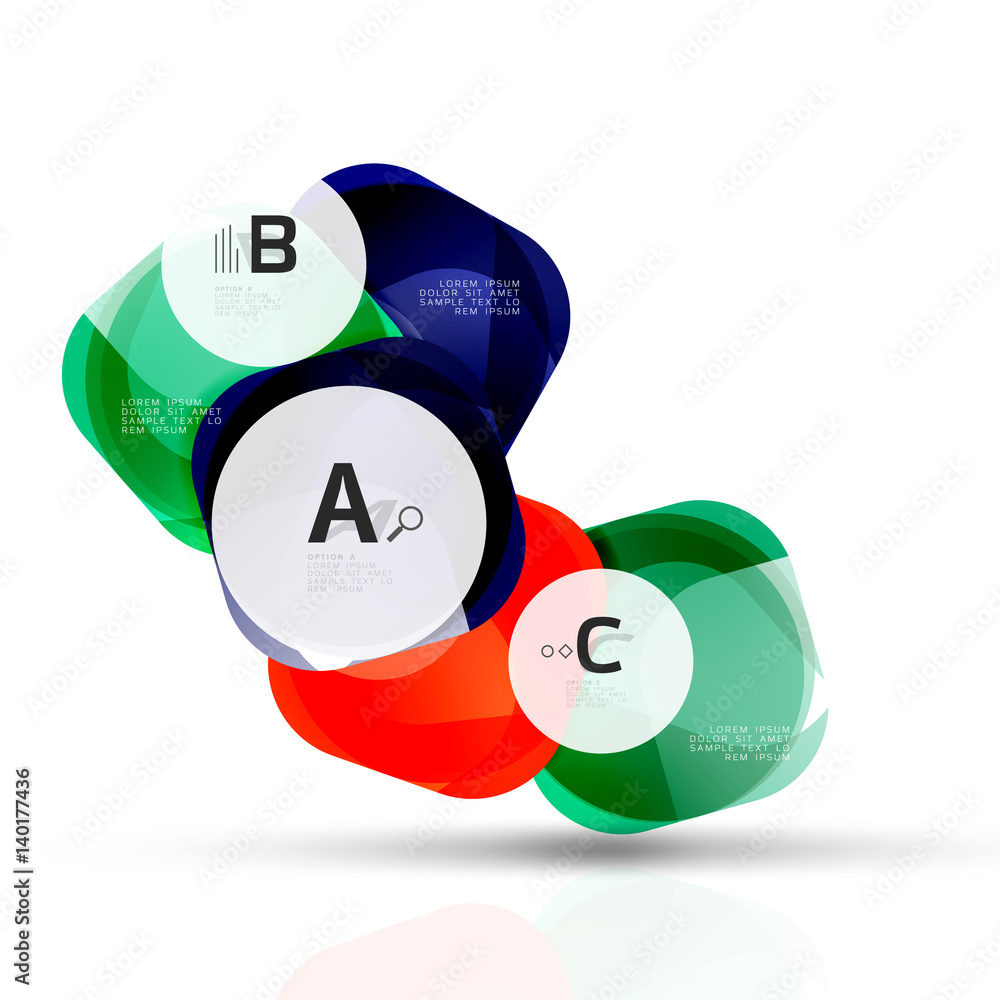 Glass glossy abstract stones with text. Abstract template Glass glossy abstract stones with text. Abstract template
