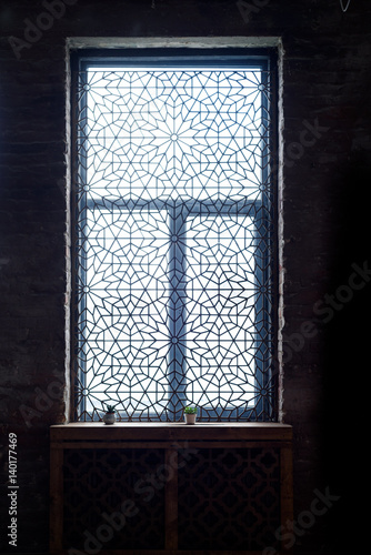 Photography Table with a window in Moroccan style