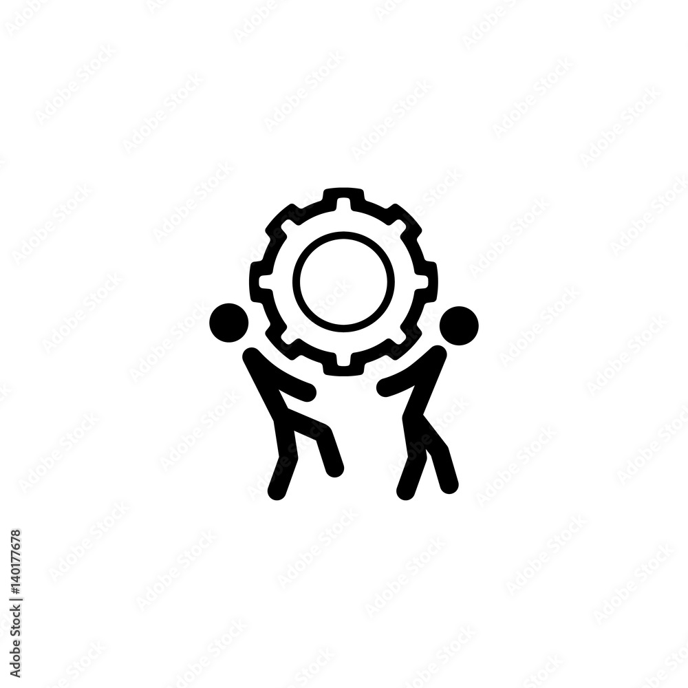 Technical Support Icon. Flat Design. Technical Support Icon. Flat Design.