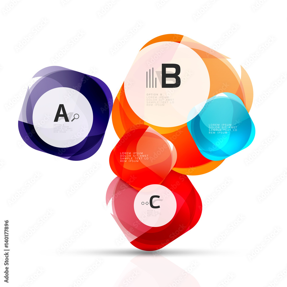 Vector abstract gem stones Vector abstract gem stones