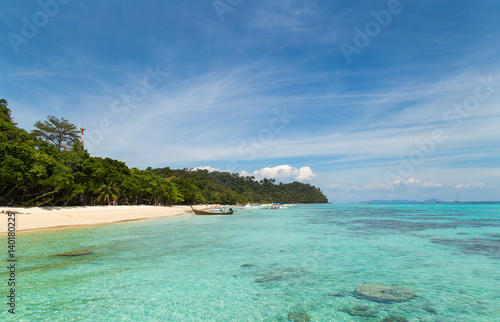 Rok island seascape at Krabi, Thailand.