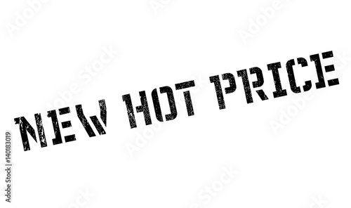 New Hot Price rubber stamp. Grunge design with dust scratches. Effects can be easily removed for a clean, crisp look. Color is easily changed.