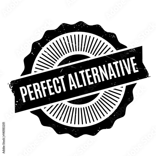 Perfect Alternative rubber stamp. Grunge design with dust scratches. Effects can be easily removed for a clean, crisp look. Color is easily changed.
