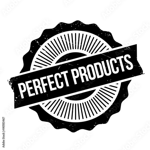 Perfect Products rubber stamp. Grunge design with dust scratches. Effects can be easily removed for a clean, crisp look. Color is easily changed.