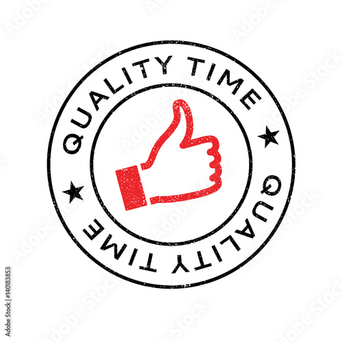 Quality Time rubber stamp. Grunge design with dust scratches. Effects can be easily removed for a clean, crisp look. Color is easily changed.