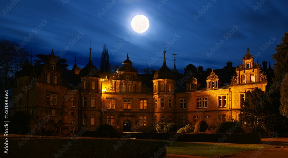 Nachtaufnahme Schloss Bückeburg