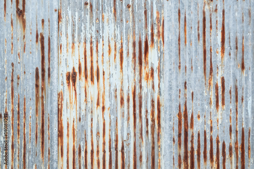 Old metal sheet roof texture. Pattern of old metal sheet. Metal sheet texture. Rusty metal sheet texture.