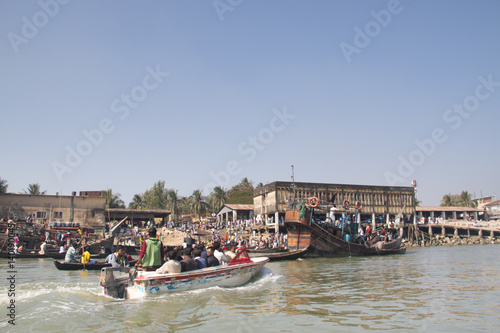 The harbor for boats in Cox's Bazar in Bangladesh
 photo