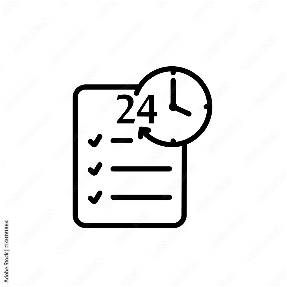 document icon on white background document icon on white background