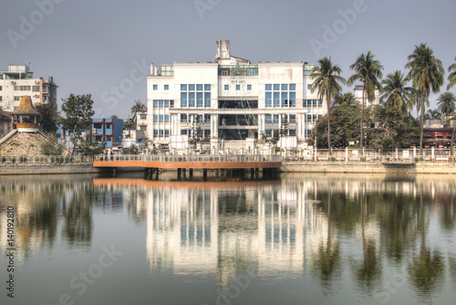 Obraz na płótnie The famous Hadis park in the center of Khulna in Bangladesh
w salonie