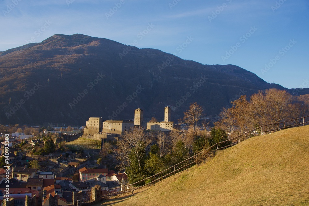 Obraz premium Bellinzona Castle