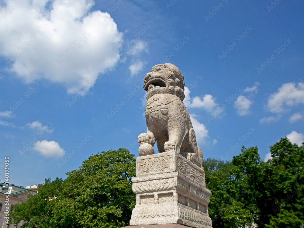 Statue of Chinese Lions 