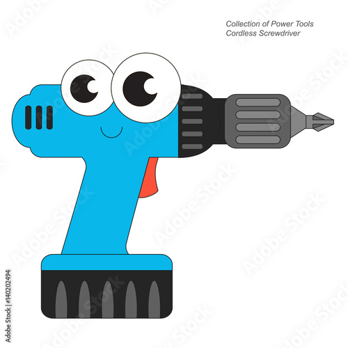 Cartoon outlined object.