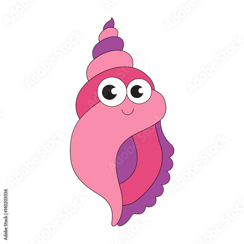 Cartoon outlined object.