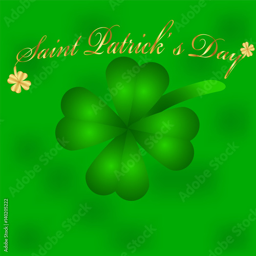 Card for St. Patrick s Day