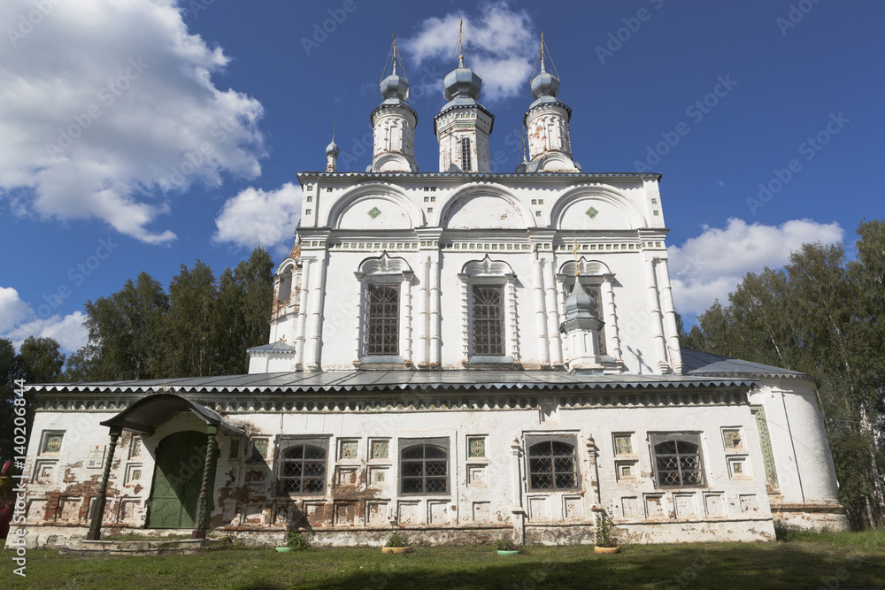 Transfiguration Church of the Savior-Transfiguration parish in Veliky Ustyug, Vologda region, Russia