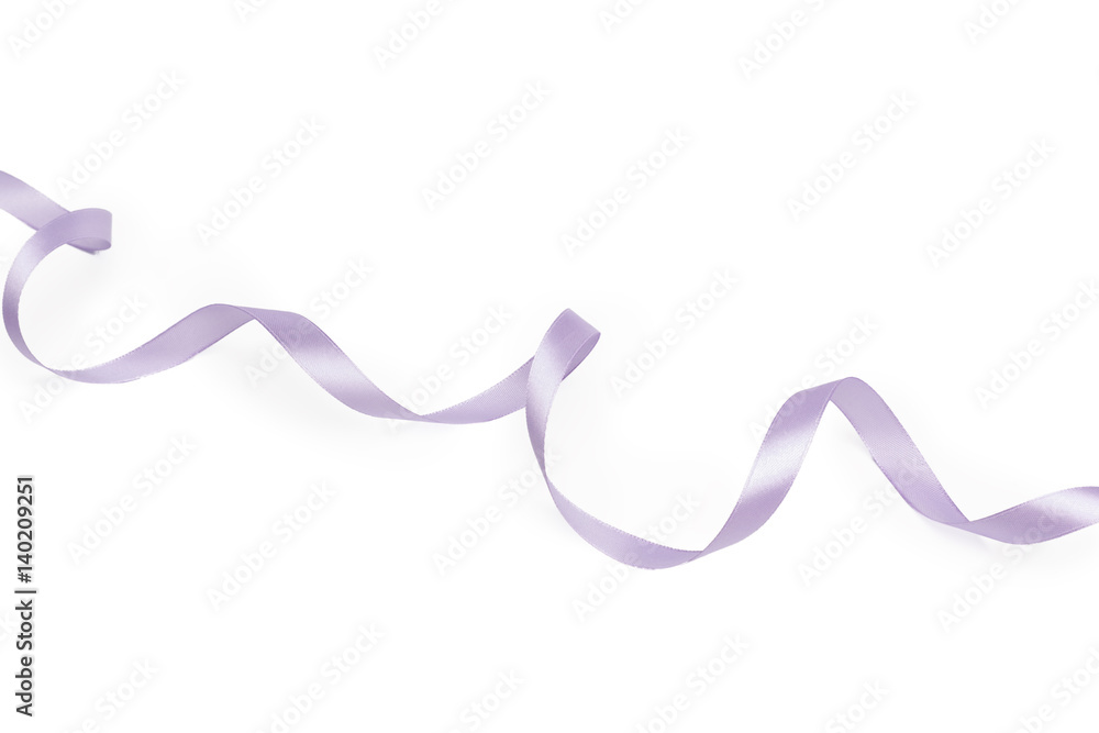 ribbon isolated on white