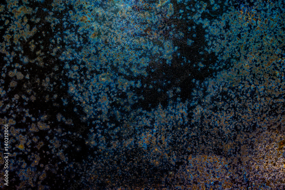 Obraz premium Texture of old rusty metal with remnants of paint