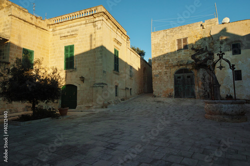 Mesquita Square, Mdina, Malta photo