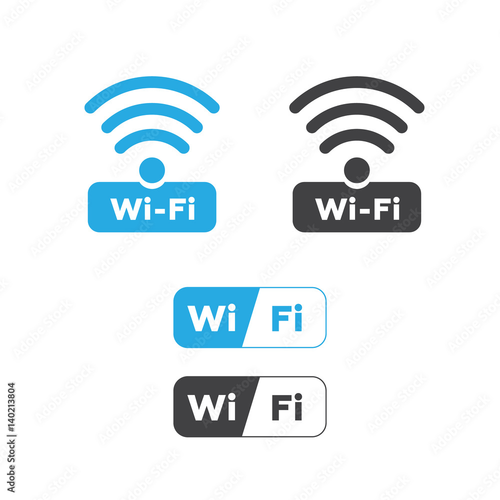 Wireless and wifi icons. Wireless Network Symbol wifi icon. Wireless and wifi vector Wireless and wifi icons. Wireless Network Symbol wifi icon. Wireless and wifi vector