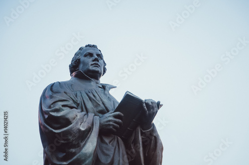Martin Luther Statue auf dem Anger Erfurt