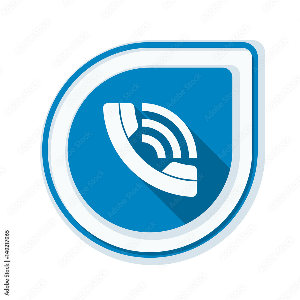 Call Contact button Illustration Call Contact button Illustration