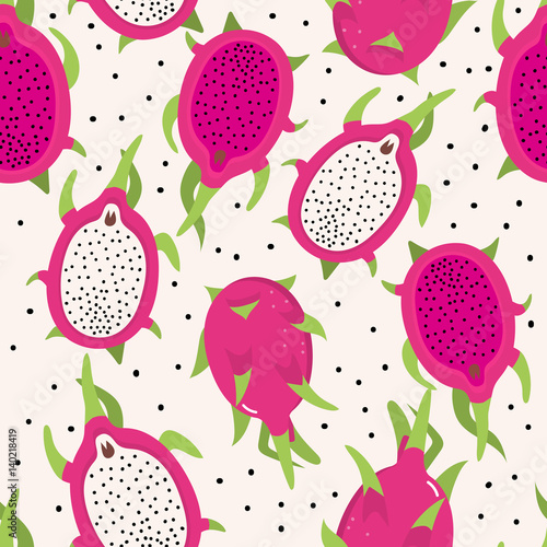 dragon fruit pattern