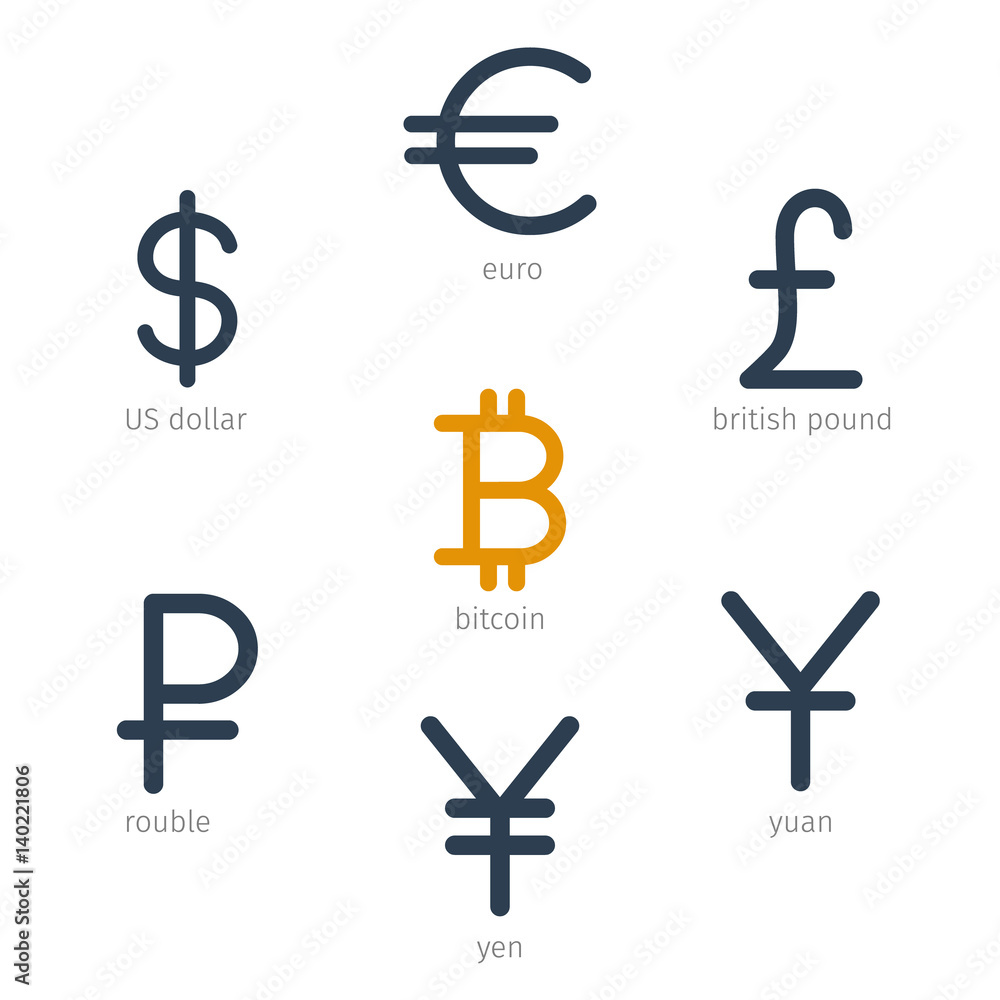 world currencies set world currencies set