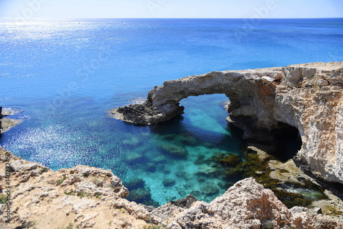 natural arch in Ayia Napa, Cyprus 