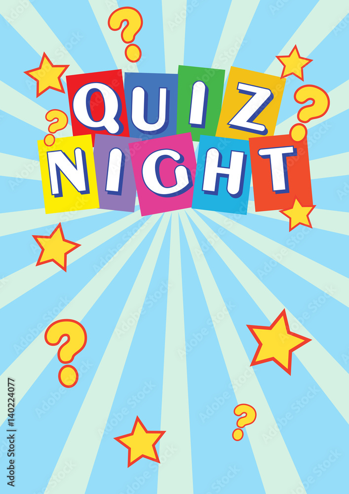 Quiz Night Poster Leaflet Quiz Night Poster Leaflet