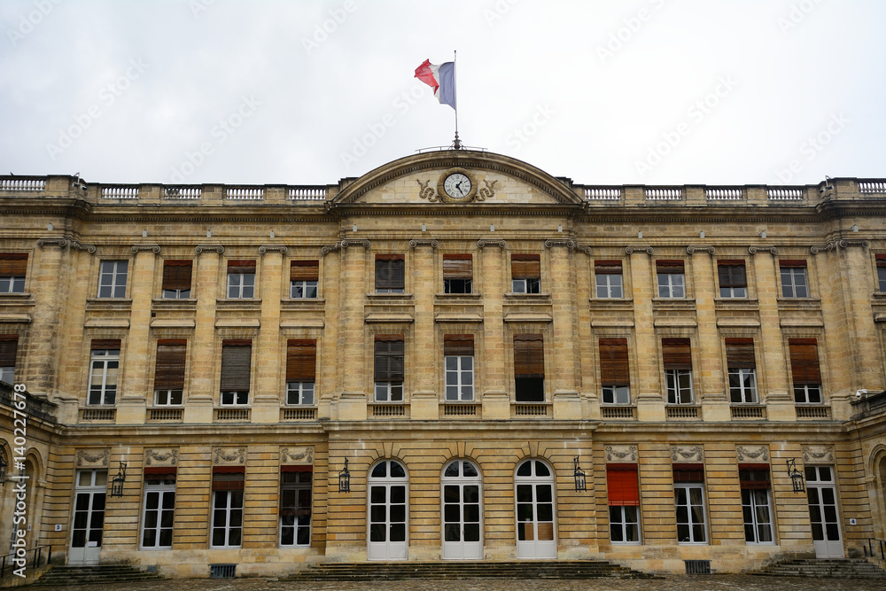 Obraz premium Rohan Palace, Bordeaux, France