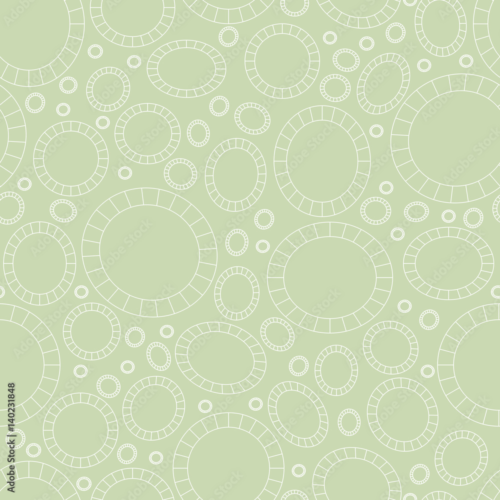 Vector seamless floral geometric pattern. Vintage background. Fabric, Scrapbooking