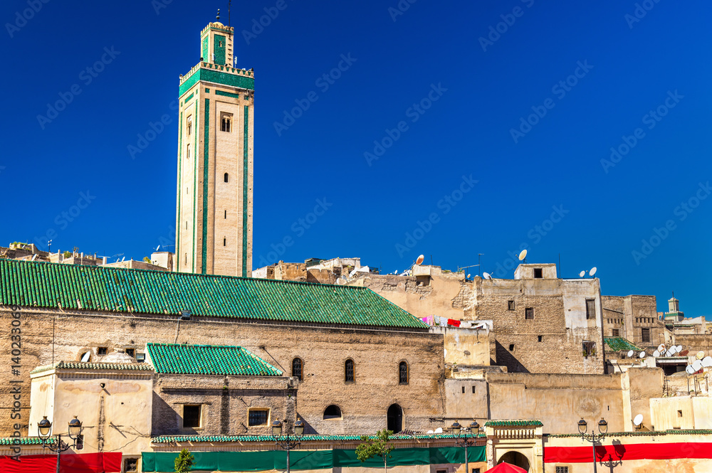 Rcif Mosque in Medina of Fes, Morocco