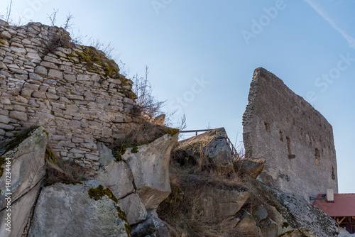 Ruins of the walls of the citadel photo