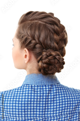Young beautiful woman with ...