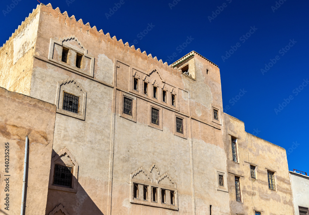 Fes el Bali, the oldest walled part of Fes in Morocco