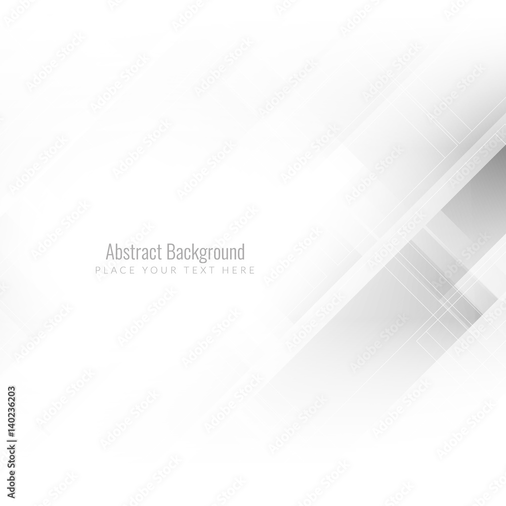 Obraz premium Abstract grey color modern polygonal background