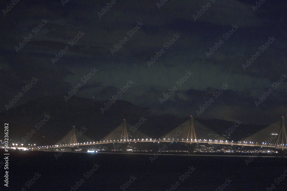 Fototapeta premium Rio - Antirio bridge, Greece