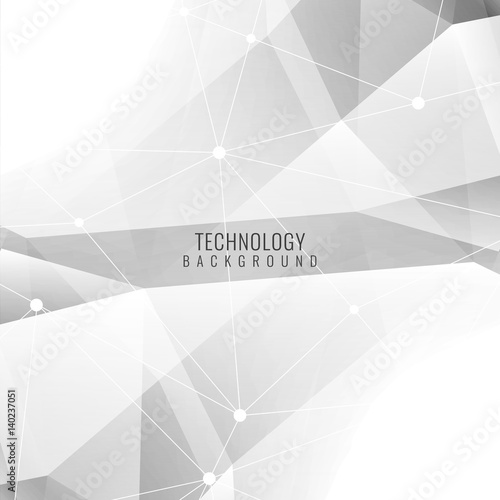 Abstract grey color technology background