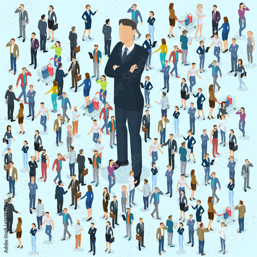 Businessman big boss leader 