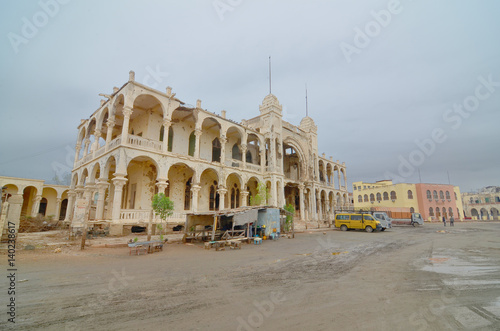 Massawa -  a  harbour old  city on the Red Sea coast of Eritrea
