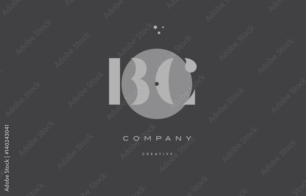 bc b c grey modern alphabet company letter logo icon bc b c grey modern alphabet company letter logo icon