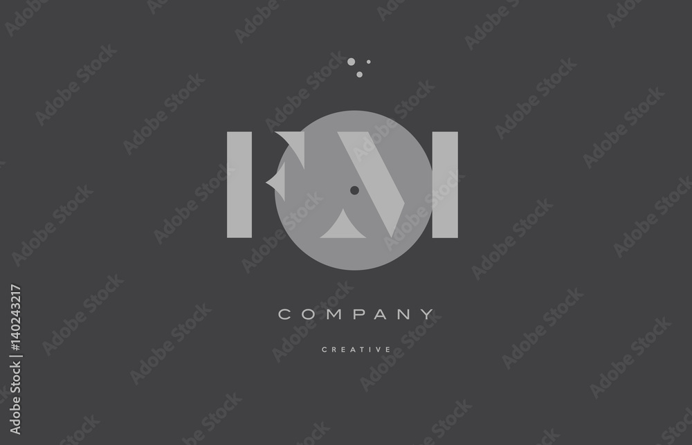 fm f m grey modern alphabet company letter logo icon fm f m grey modern alphabet company letter logo icon