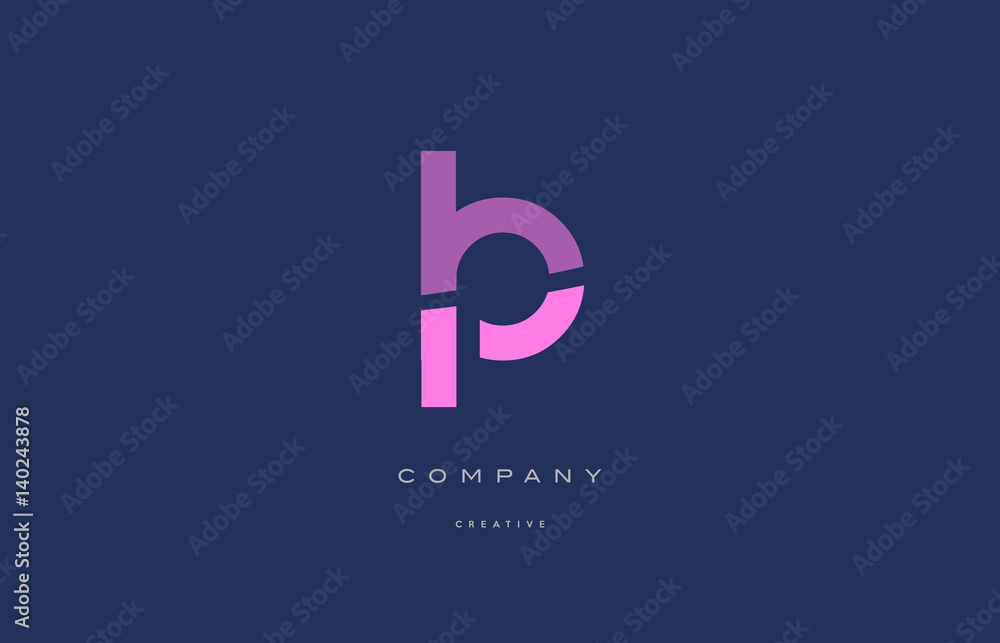 lp l p pink blue alphabet letter logo icon lp l p pink blue alphabet letter logo icon